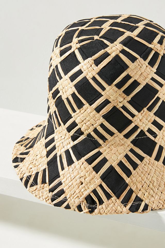 Woven Ribbon Cloche Hat #6