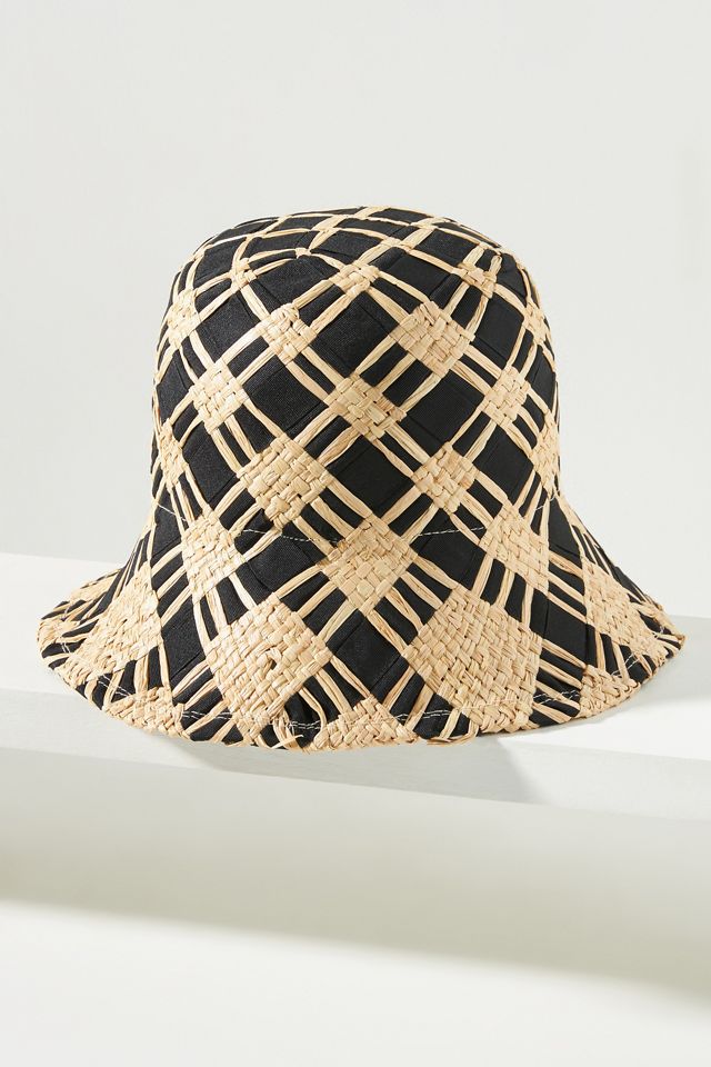 Woven Ribbon Cloche Hat #3