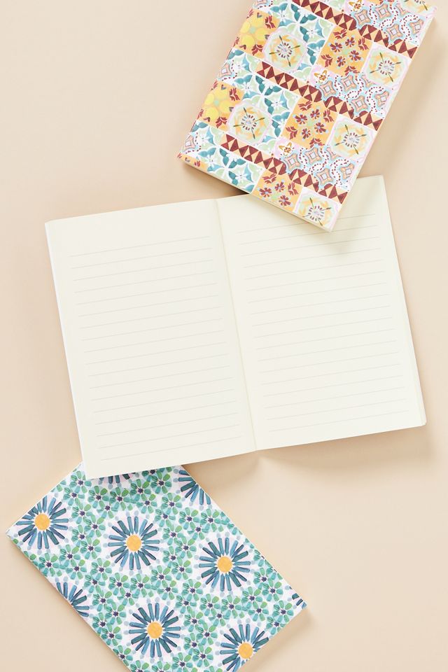 Printed Notebook Trio #2