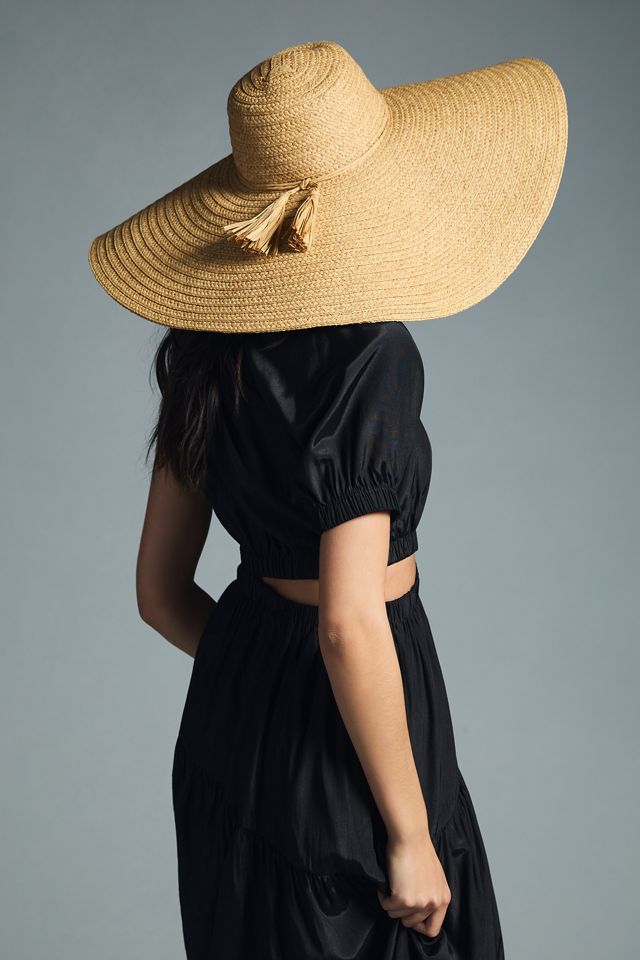San Diego Hat Co. Packable Floppy Hat | Anthropologie display picture 3