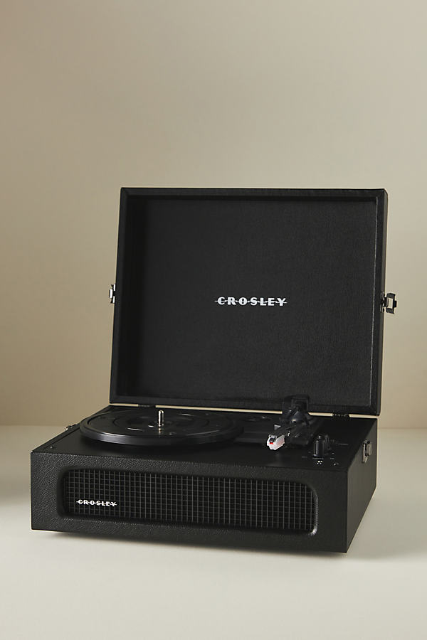 Crosley Radio Crosley Voyager Record Player In Black
