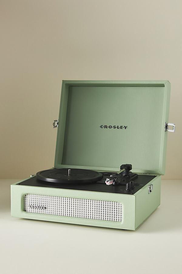 Crosley Radio Crosley Voyager Record Player In Green