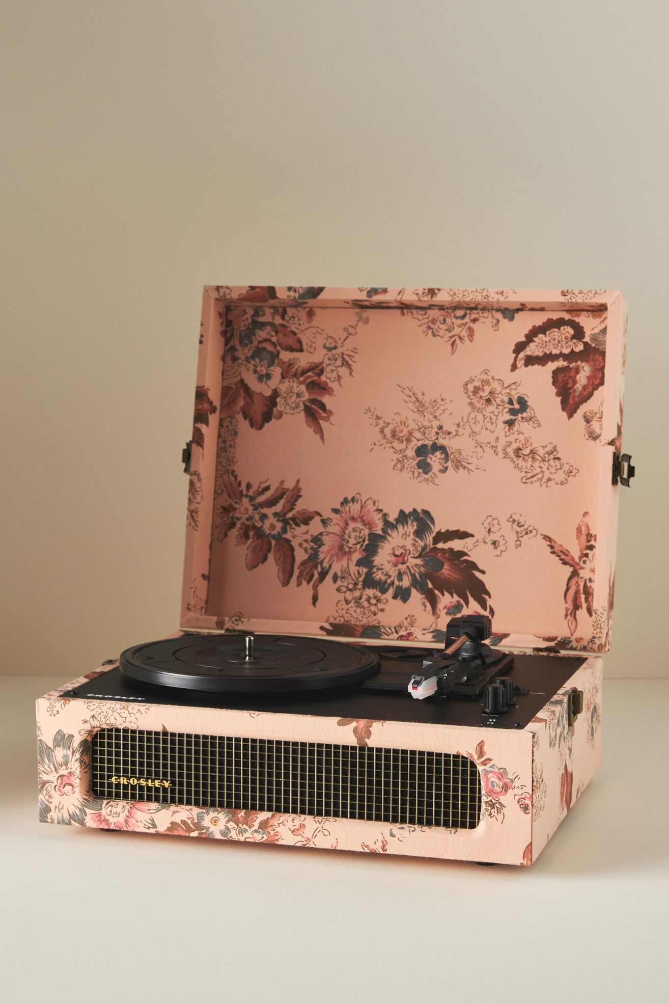 Crosley Voyager Record Player - Medium Pink, One Size