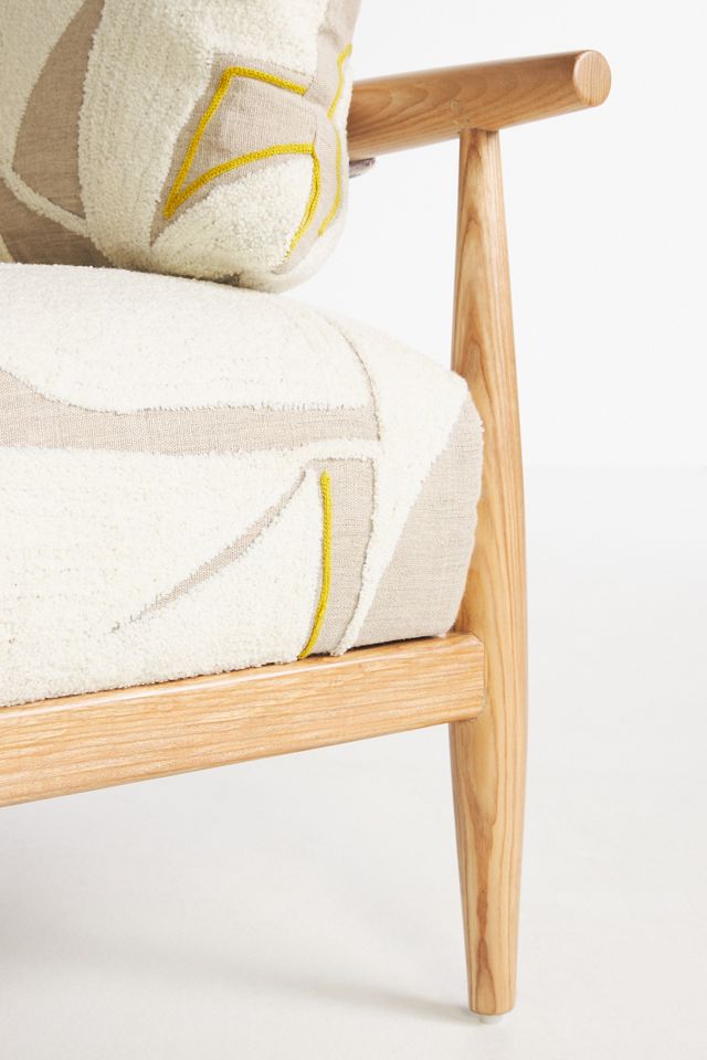Linen Embroidered Kershaw Chair #6