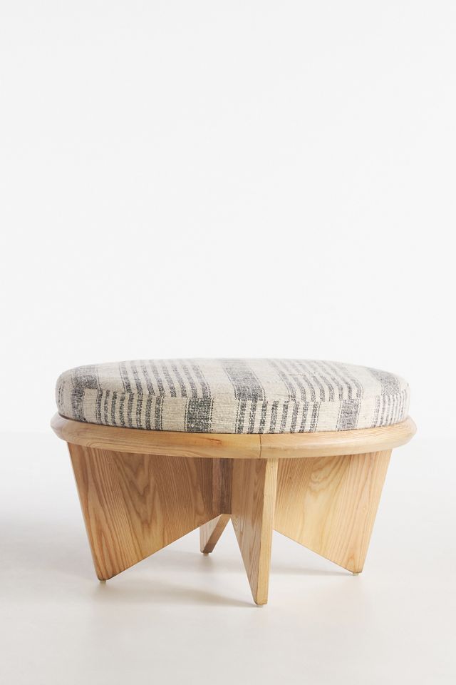 Fisk Upholstered Ottoman #1