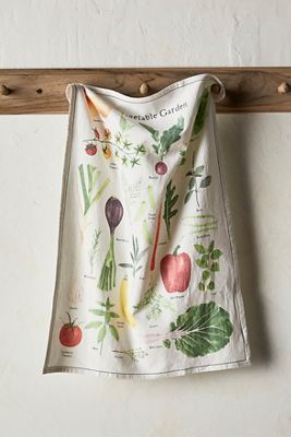 May We Fly Veggie Garden Dish Towel