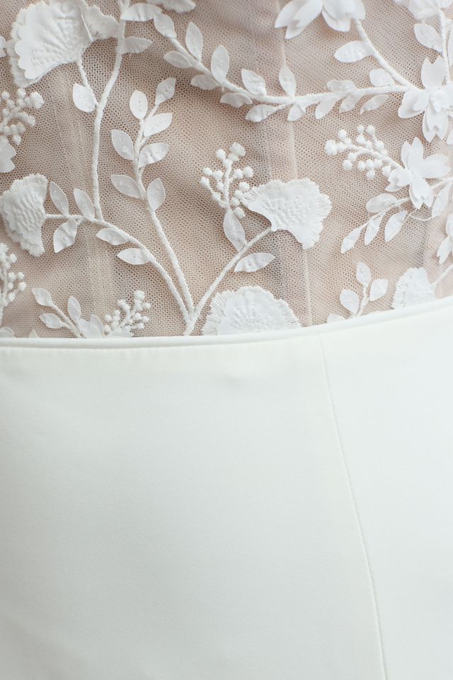 Jenny by Jenny Yoo Angelica Off-Shoulder Lace Bodice Fit & Flare Wedding Gown #4