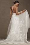 Jenny Yoo Abernathy Organza A-Line Ball Skirt Wedding Gown