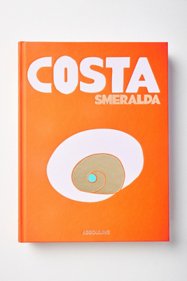 Assouline Costa Smeralda Book In Orange