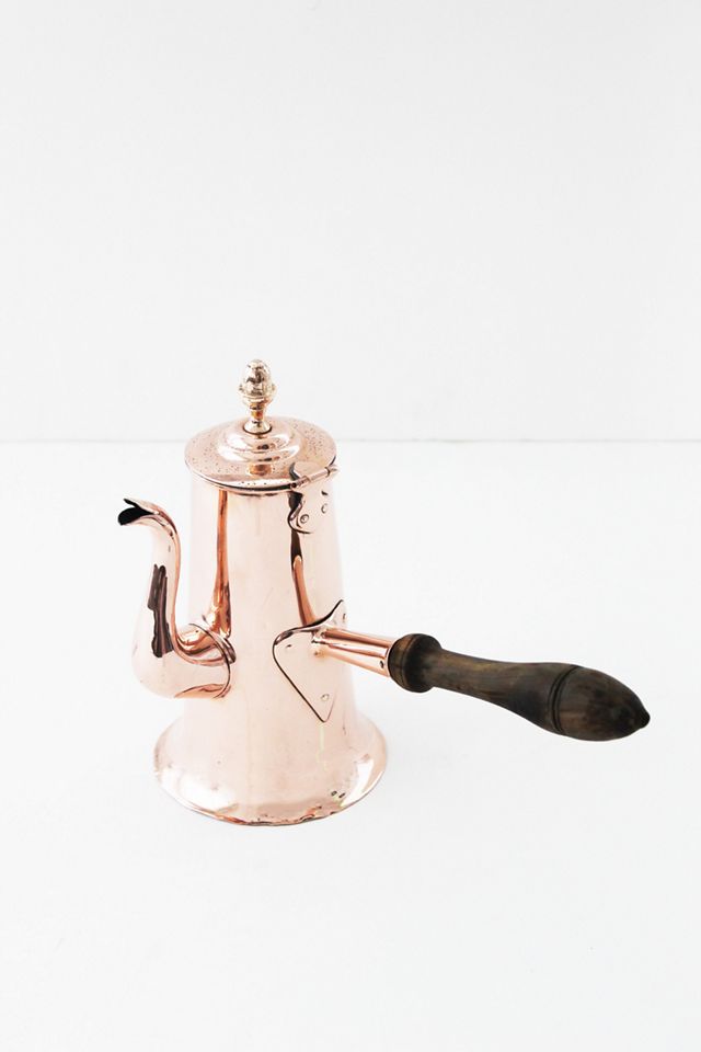 Coppermill Kitchen Vintage Georgian Coffee Pot, C. 1800 | AnthroHome