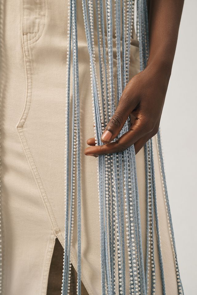 Conditions Apply Fringe Vest #2