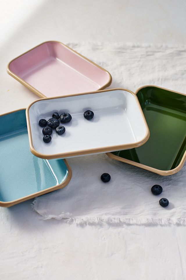 Enamel Snack Plate | AnthroHome