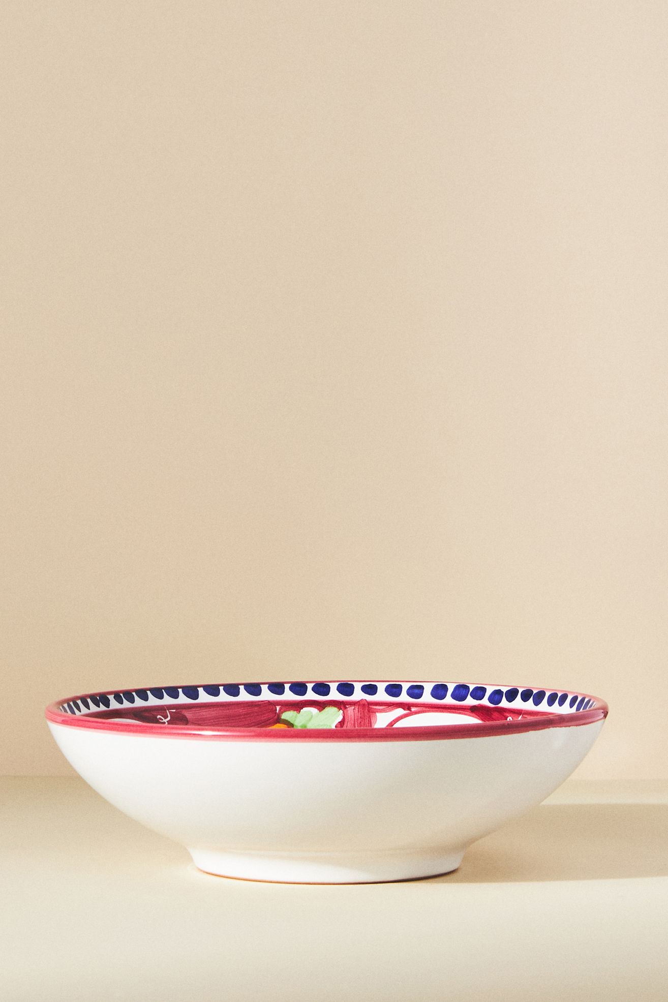 Vietri Campagna Pasta Bowl - Red Pig, One Size