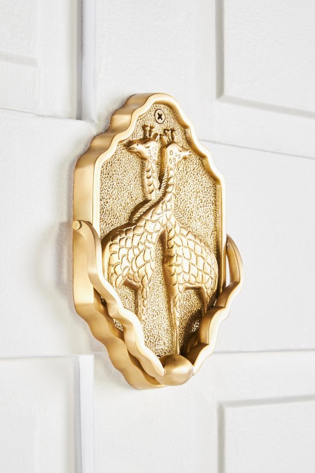Gia Giraffe Door Knocker #1