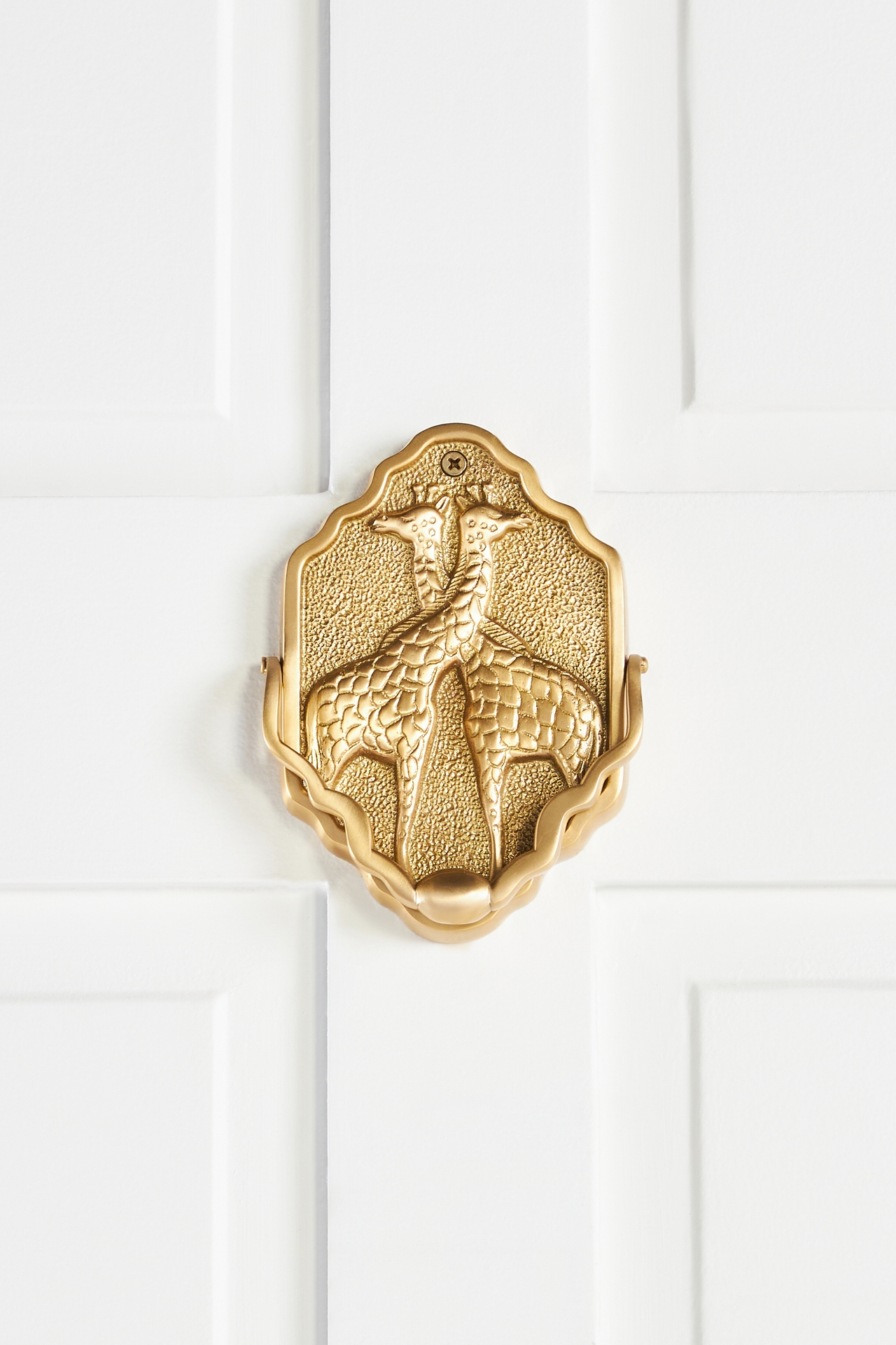 Gia Giraffe Door Knocker