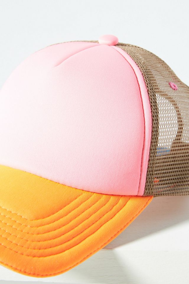 Cynthia Rowley Colorblock Trucker Cap | Anthropologie