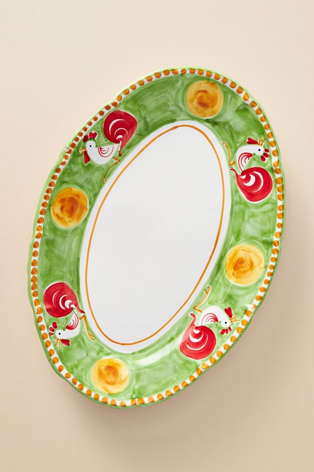 Vietri Campagna Large Oval Platter #1