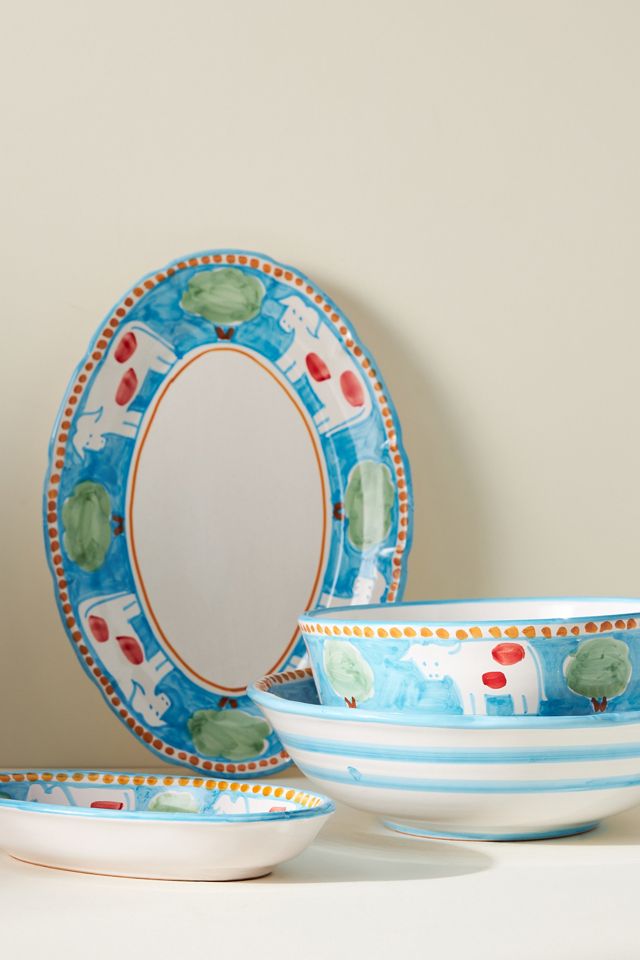 Vietri Campagna Large Oval Platter #3