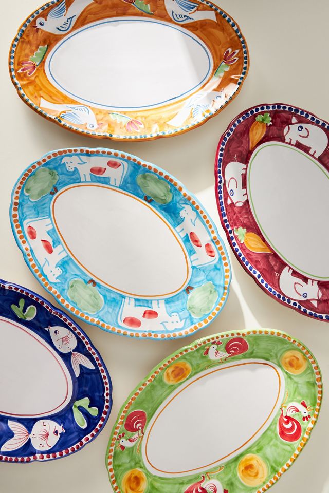 Vietri Campagna Large Oval Platter #2