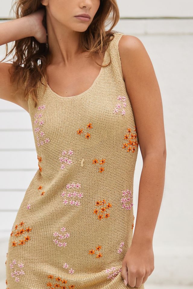 Tach Clothing Natalka Hand-Embroidered Dress #3