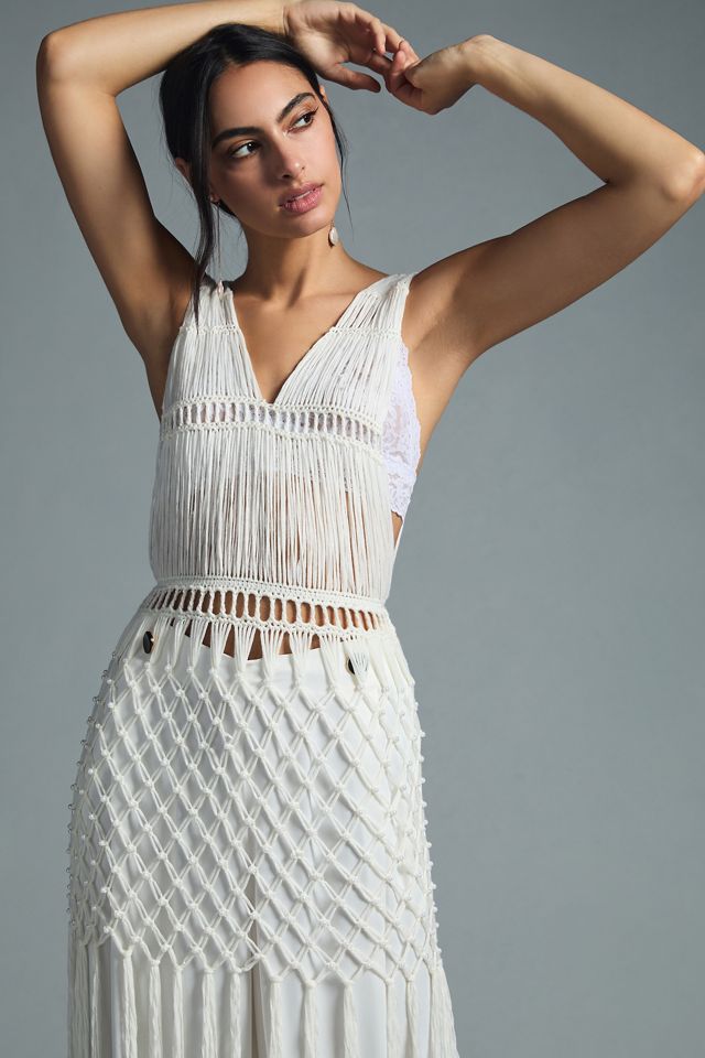 By Anthropologie Crochet Tunic #4