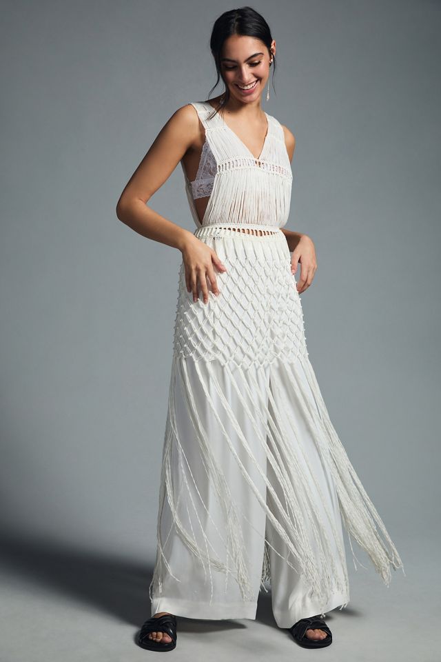 By Anthropologie Crochet Tunic