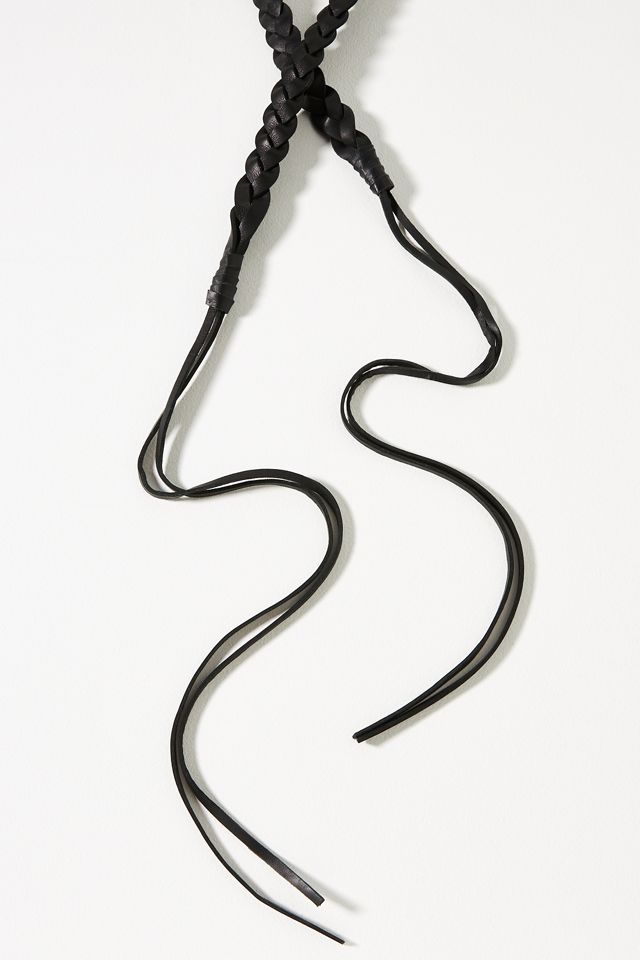 Anthropologie ADA MARIA BRAIDED BELT RASPBERRY in One Size NEW Ada Maria Braided Belt | Anthropologie main image 3