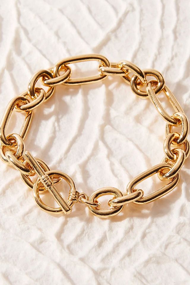 Brook & York Mixed Link Chain Toggle Bracelet #1