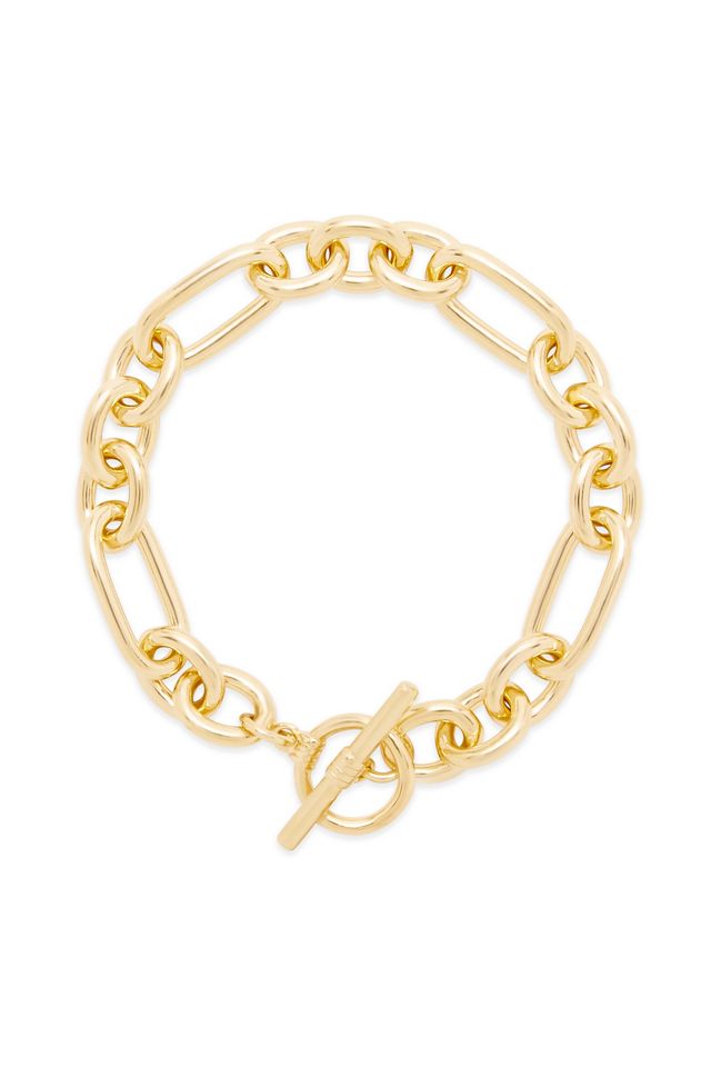 Brook & York Mixed Link Chain Toggle Bracelet