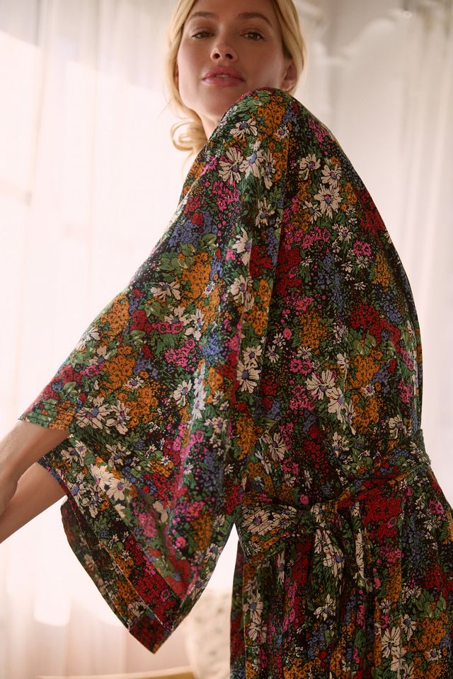 By Anthropologie Boho Femme Sleep Kimono #4