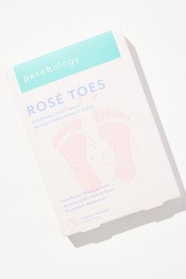 Patchology Rosé Toes Renewing Foot Mask