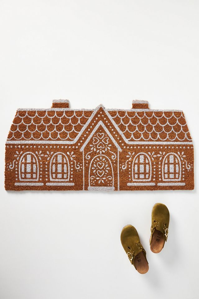 Gingerbread House Doormat #2
