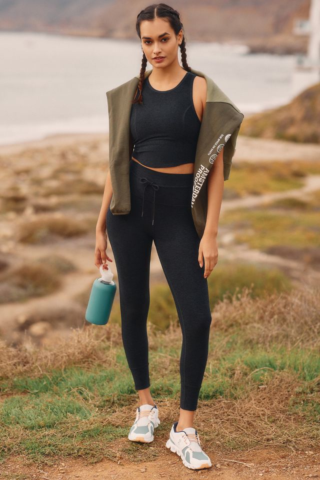 Beyond Yoga Velvet High-Waisted Midi Leggings