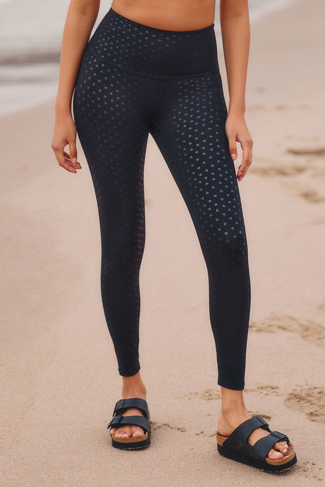 Beyond Yoga Hearts PowerShine High-Waisted Midi Leggings #1