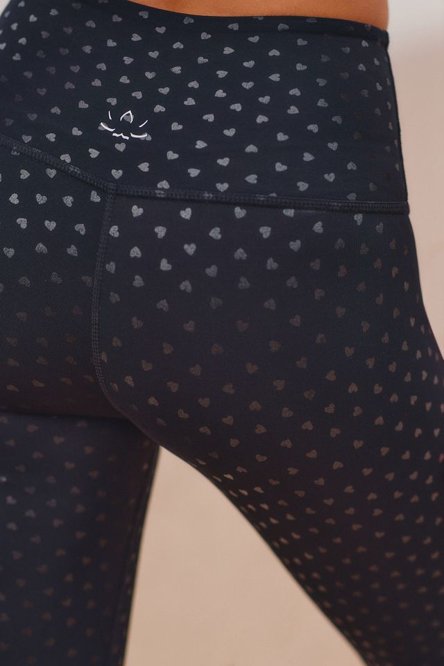 Sprinkled Hearts PowerShine High Waisted Midi Legging