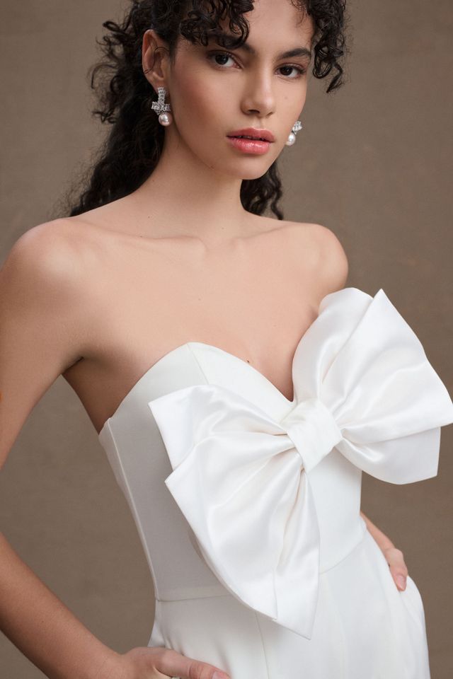 Mestiza Lara Strapless Sweetheart Bow Jumpsuit #2