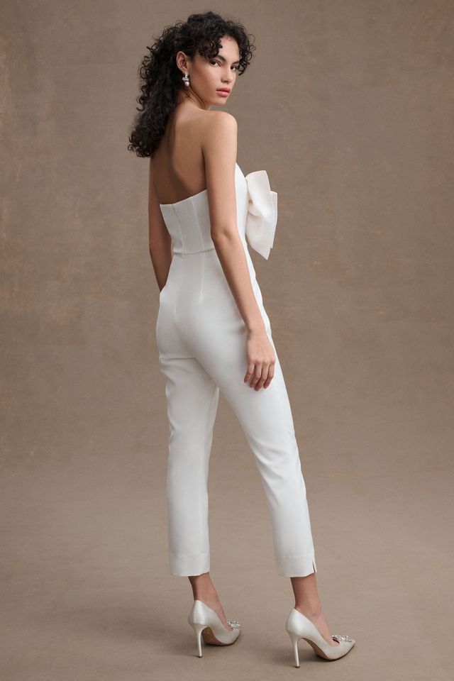 Mestiza Lara Strapless Sweetheart Bow Jumpsuit #3