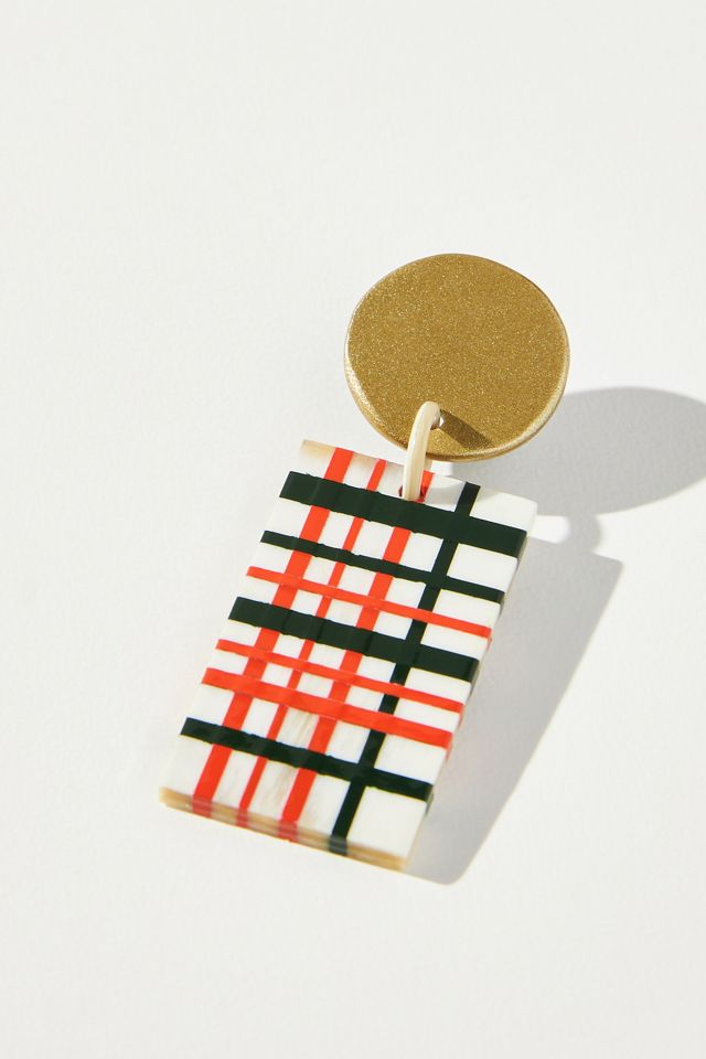 Sunshine Tienda Gift Wrap Cabana Earrings #1