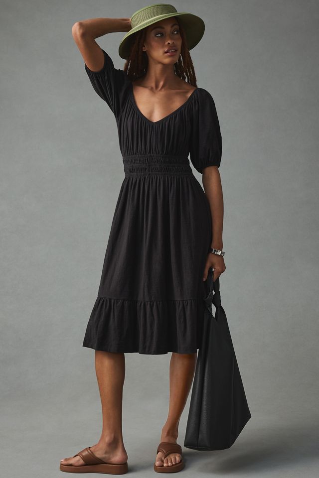 Nation LTD Fabia Shirred Dress | Anthropologie