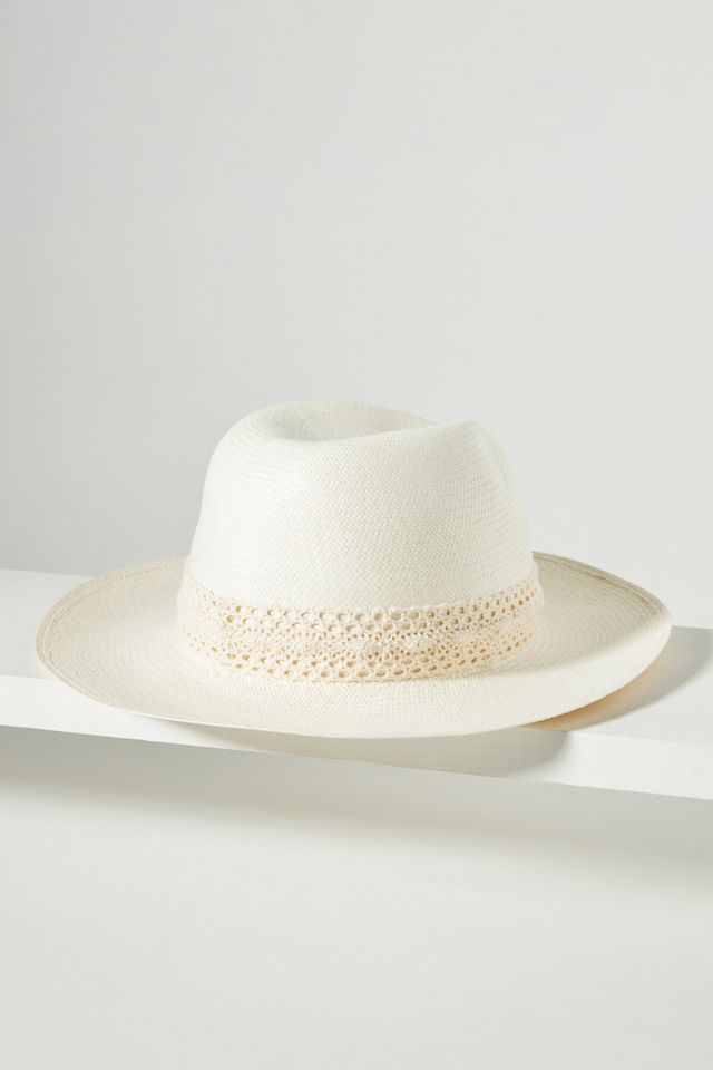 Anthropologie x Elegancia Tropical Habana Lace Rancher L In the Press — Elegancia Tropical Hats main image 2