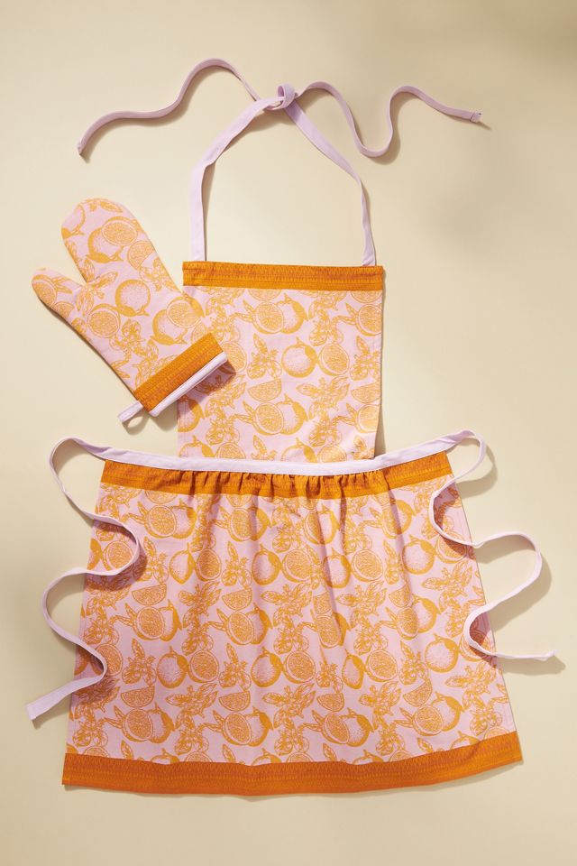 Citrus Jacquard Oven Mitt #2