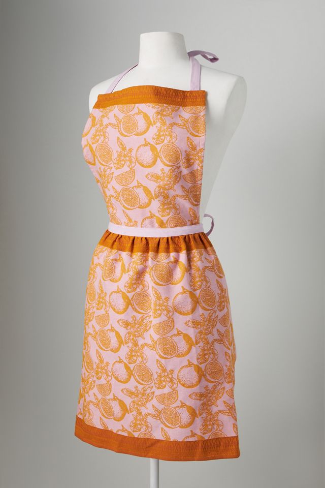 Citrus Jacquard Apron #1