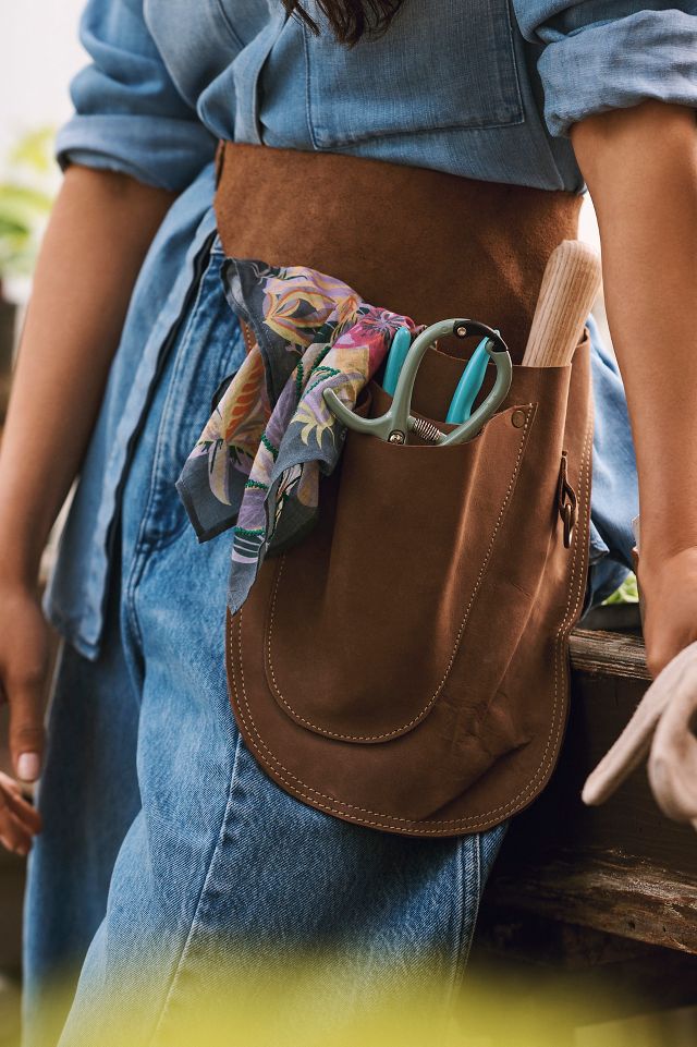 Leather Pouch Utility Belt