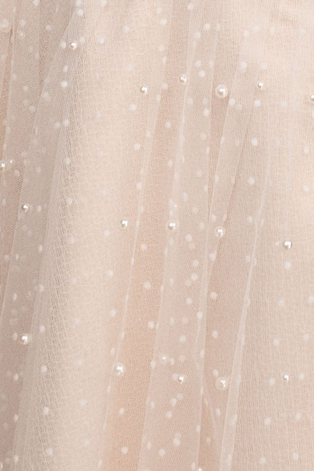By Watters Macaron Square-Neck Tulle Embellished Mini Dress #4
