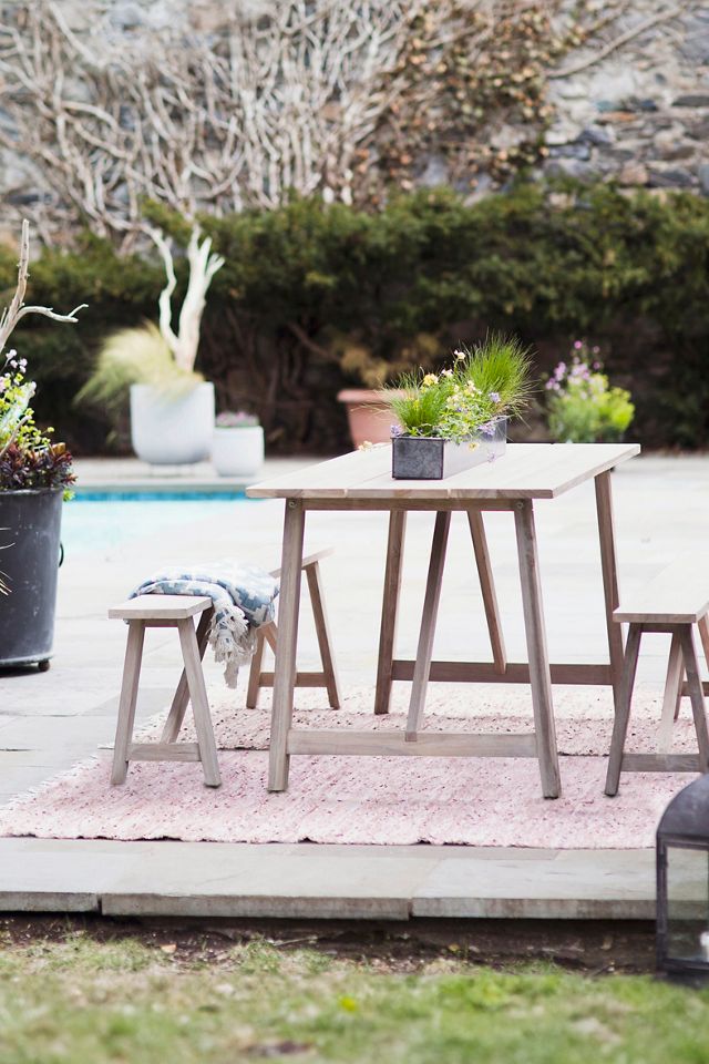 Upland Teak Bench #6