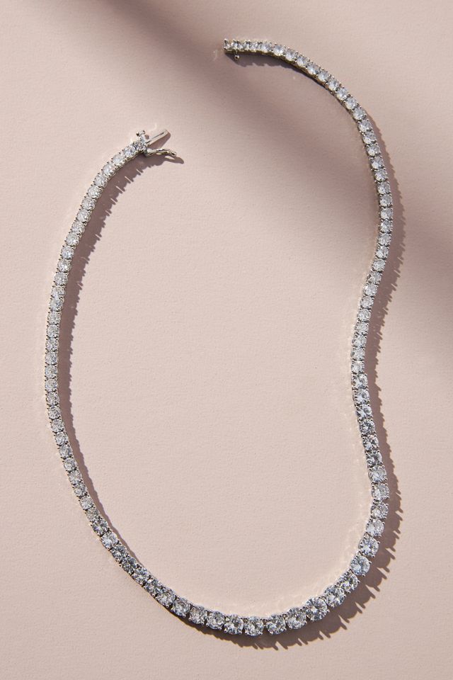 Pavé Tennis Necklace #2
