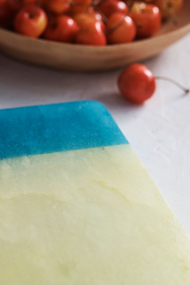 Two Tone Alabaster Serving Board #1