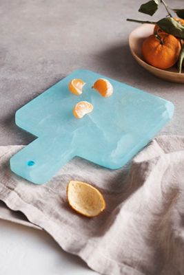 Alabaster Paddle Serving Board