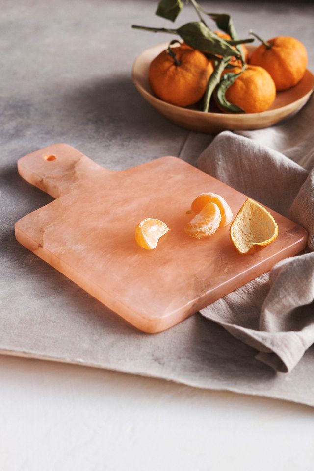 Alabaster Paddle Serving Board