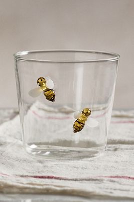 Terrain Fauna Friend Glass Tumbler In Transparent